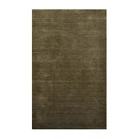 Amer Rugs Arizona Rye Solid Woven Washable Indoor Rectangular Area Rug