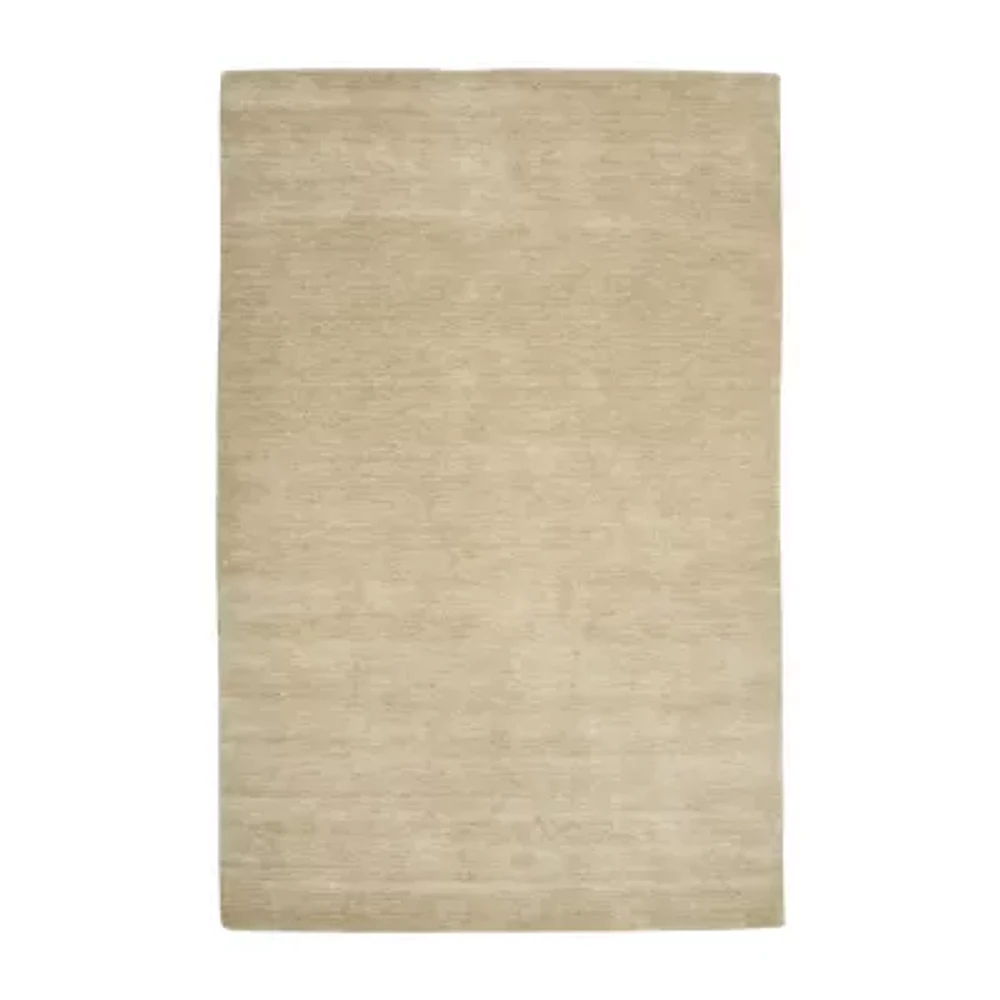 Amer Rugs Arizona Rye Solid Woven Washable Indoor Rectangular Area Rug