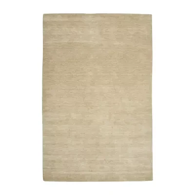 Amer Rugs Arizona Rye Solid Woven Washable Indoor Rectangular Area Rug
