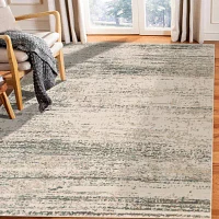 Amer Rugs Alpine Grace Stripe Loomed Washable Indoor Rectangular Runner