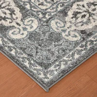 Amer Rugs Alexandria Banbury Bordered Loomed Washable Indoor Rectangular Area Rug