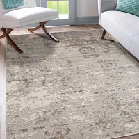 Amer rugs aline amira abstract loomed washable indoor rectangular runner