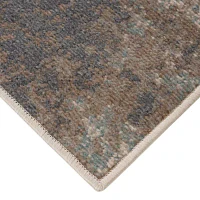 Amer rugs aline amira abstract loomed washable indoor rectangular runner