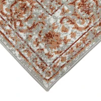 Amer Rugs Alpine Fany Bordered Loomed Washable Indoor Rectangular Area Rug