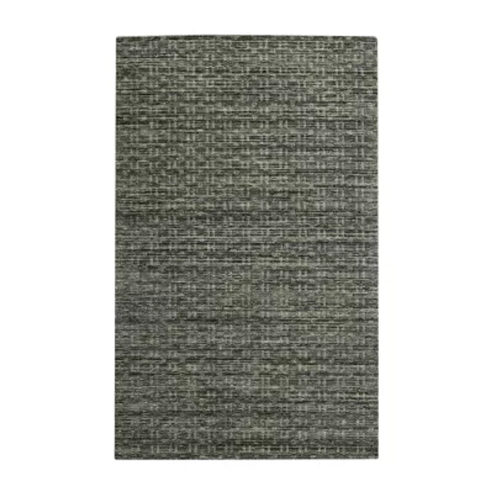 Amer Rugs Houston Aliya Geometric Loomed Washable Indoor Rectangular Accent Rug