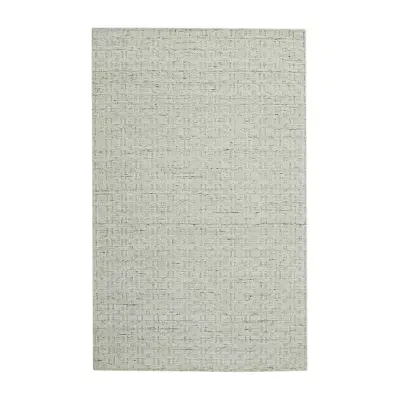 Amer Rugs Houston Aliya Geometric Loomed Washable Indoor Rectangular Accent Rug