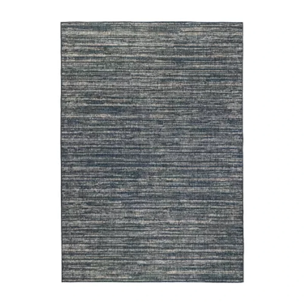 Amer Rugs Maryland Cecil Stripe Loomed 2' X 8' Indoor Outdoor Rectangular Runner