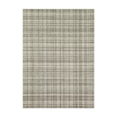 Amer Rug Laurel Turlen Plaid Hand Tufted 5' X 7'6" Indoor Rectangular Area Rug"