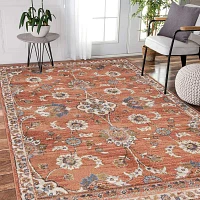 Amer Rug Jordan Bea Floral Loomed 31" X 120" Indoor Rectangular Runner"