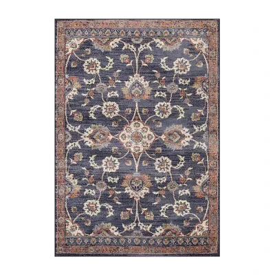 Amer Rug Jordan Bea Floral Loomed 5'3" X 7'6" Indoor Rectangular Area Rug"