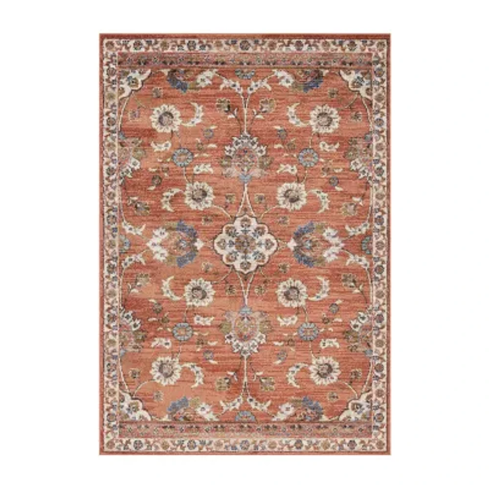 Amer Rug Jordan Bea Floral Loomed 5'3" X 7'6" Indoor Rectangular Area Rug"