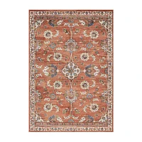 Amer Rug Jordan Bea Floral Loomed 5'3" X 7'6" Indoor Rectangular Area Rug"