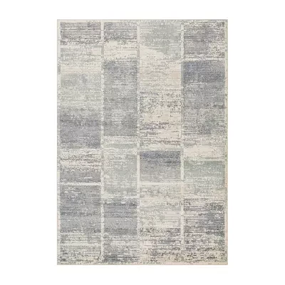 Amer Rug Jordan Aly Geometric Loomed 31" X 120" Indoor Rectangular Runner"