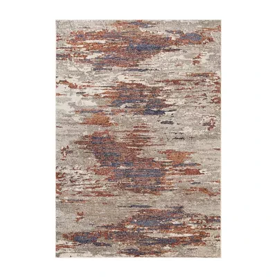 Amer Rug Jordan Delia Abstract Loomed 31" X 120" Indoor Rectangular Runner"