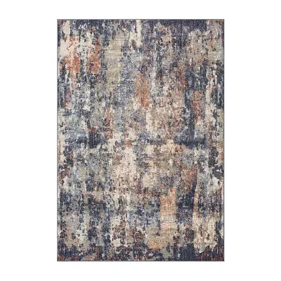 Amer Rug Jordan Cary Abstract Loomed 5'3" X 7'6" Indoor Rectangular Area Rug"