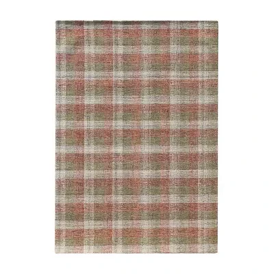 Amer Rug Tartan Plaid Hand Tufted 5' X 8' Indoor Rectangular Area