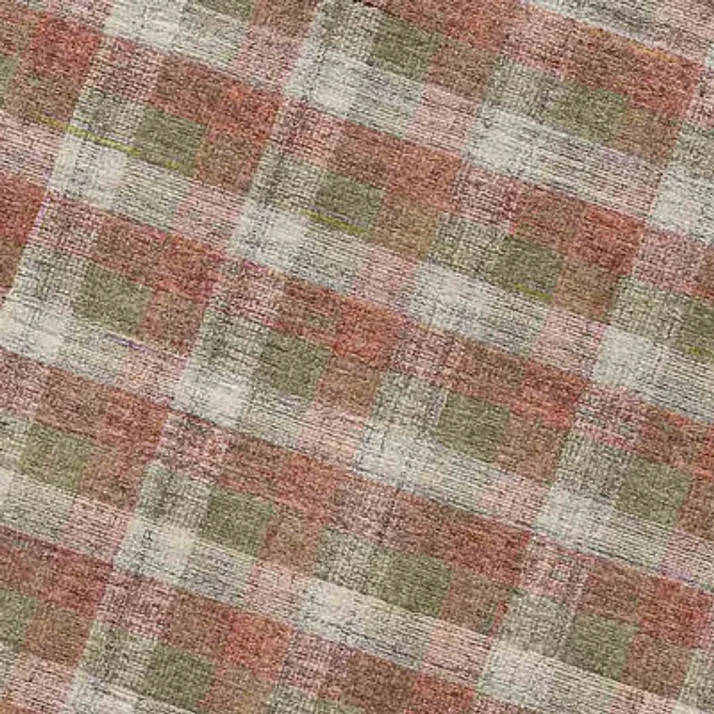 Amer Rug Tartan Plaid Hand Tufted 5' X 8' Indoor Rectangular Area