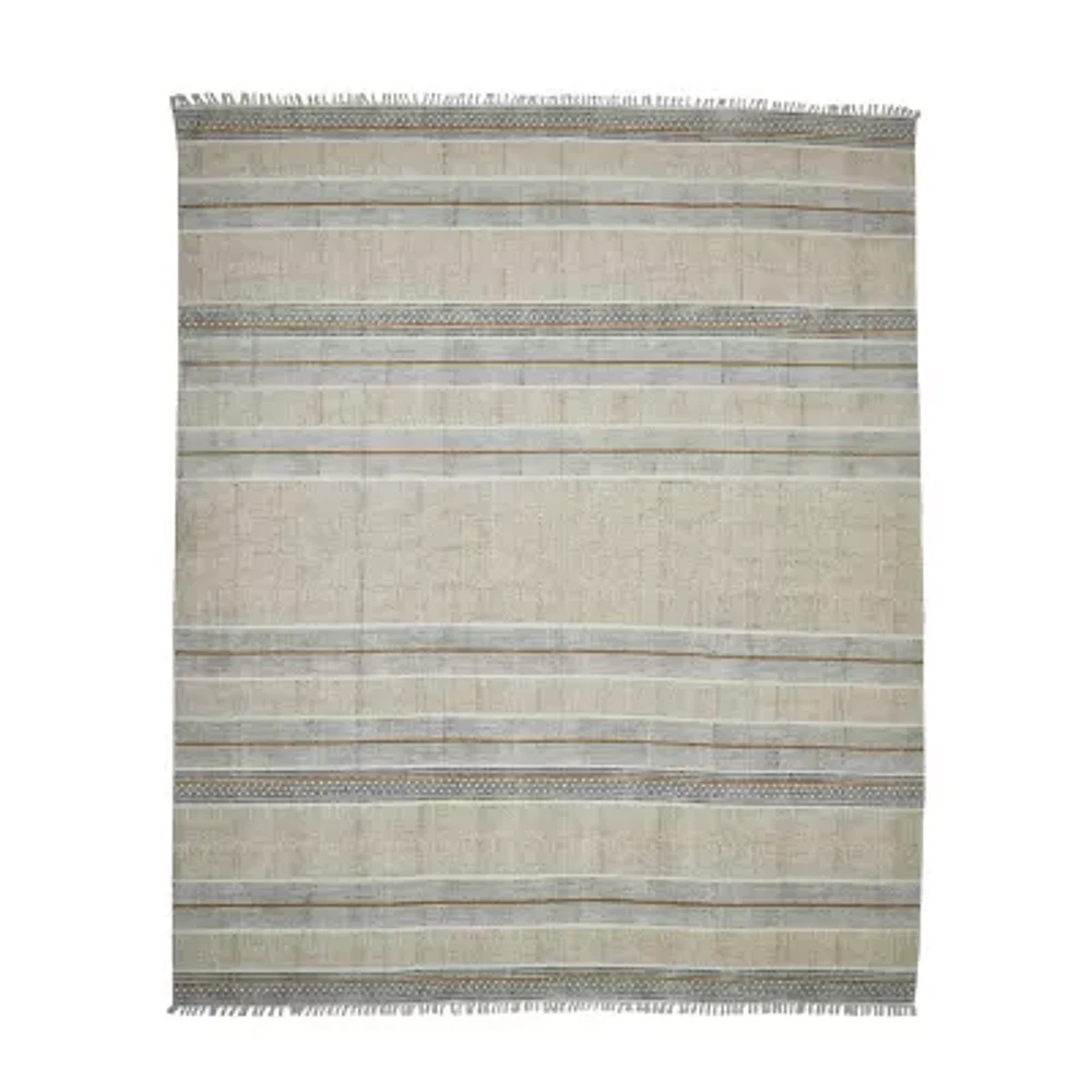 Amer Rugs Dune Briel Geometric Flatweave Indoor Rectangular Area Rug