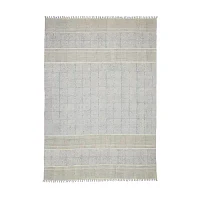 Amer Rugs Dune Cresa Oriental Flatweave Indoor Rectangular Area Rug