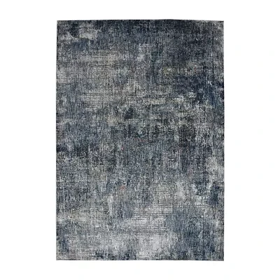 Amer Rugs Vermont Bianca Abstract Loomed 31" X 96" Indoor Rectangular Runner"