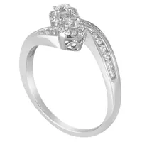 Two Forever Womens 1/2 CT. T.W. Natural White Diamond 10K Gold Engagement Ring