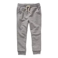 Okie Dokie Toddler Boys Jogger Mid Rise Cuffed Sweatpant