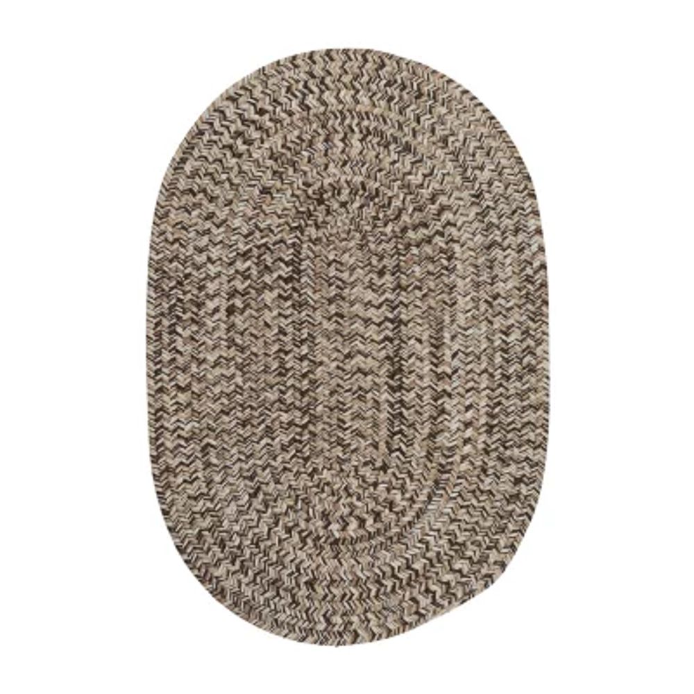 Colonial Mills® Carrington Tweed Reversible Braided Indoor/Outdoor Oval Rug