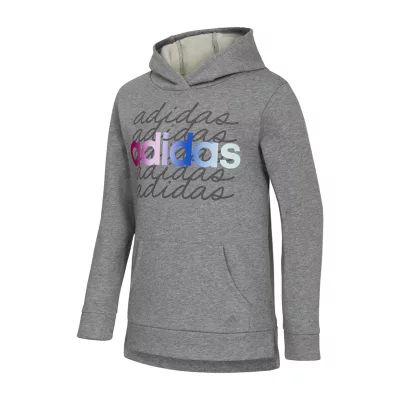 adidas Big Girls Fleece Hoodie