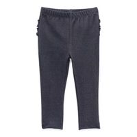 Okie Dokie Baby Girls Full Length Ruffle Back Leggings