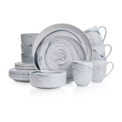 Stone + Lain Brighton 16-pc. Porcelain Dinnerware Set