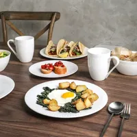 Stone + Lain Ava 16 Piece Bone China Dinnerware Set