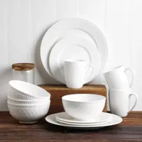 Stone + Lain Sl Alexandria 16-pc. Bone China Dinnerware Set