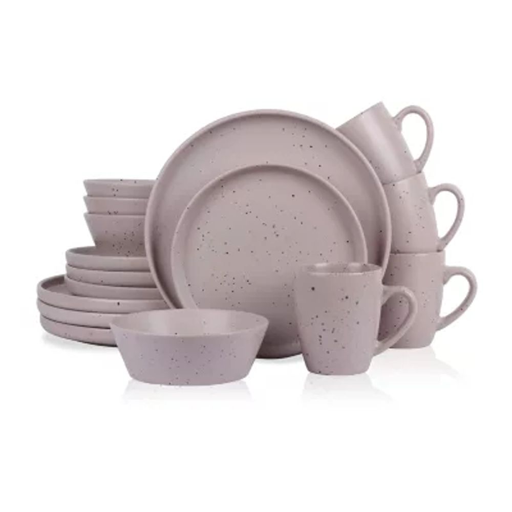 Stone + Lain Jade 16 Piece Dinnerware Set