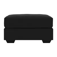 Signature Design by Ashley® Gleston Ottoman in Onyx Black