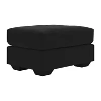 Signature Design by Ashley® Gleston Ottoman in Onyx Black