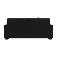 Signature Design by Ashley® Gleston Track-Arm Sofa in Onyx Black