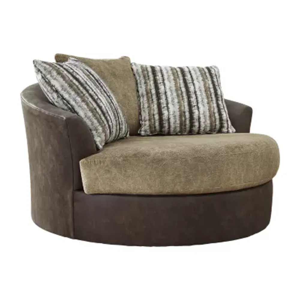 Signature Design by Ashley® Alesbury Faux Leather Armchair