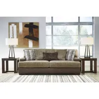 Signature Design by Ashley® Alesbury Faux Leather Track-Arm Sofa