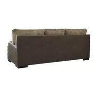 Signature Design by Ashley® Alesbury Faux Leather Track-Arm Sofa