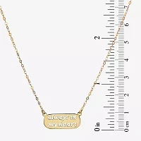 Womens 10K Gold Pendant Necklaces