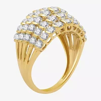 2 CT. T.W. Natural White Diamond 10K or Yellow Gold Band