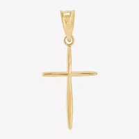 14K Yellow Gold Mini Passion Cross