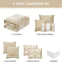 Stratford Park Alethea 9-pc. Lightweight Comforter Set