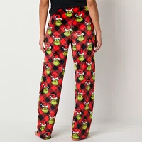 Grinch Womens Juniors Microfleece Pajama Pants