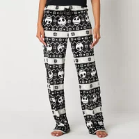 Disney Mjc Nightmare Before Christmas Womens Juniors Microfleece Pajama Pants