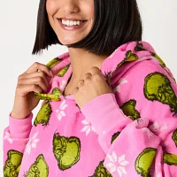 Juniors Womens Long Sleeve Grinch Hoodie