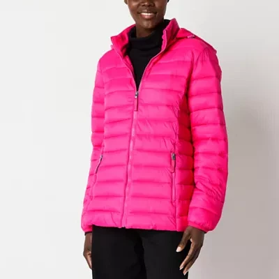 St. John's Bay Midweight Womens Puffer Jacket
