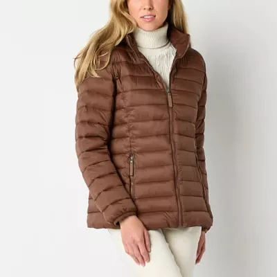 St. John's Bay Womens Midweight Puffer Jacket