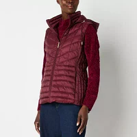 Liz Claiborne Womens Lightweight Puffer Vests