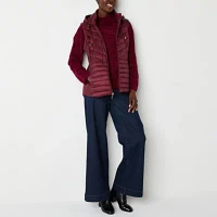 Liz Claiborne Womens Lightweight Puffer Vests